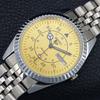 REFURBISHED SEIKO 5 AUTOMATIC 6309A JAPAN MENS VINTAGE YELLOW WATCH a442913-1