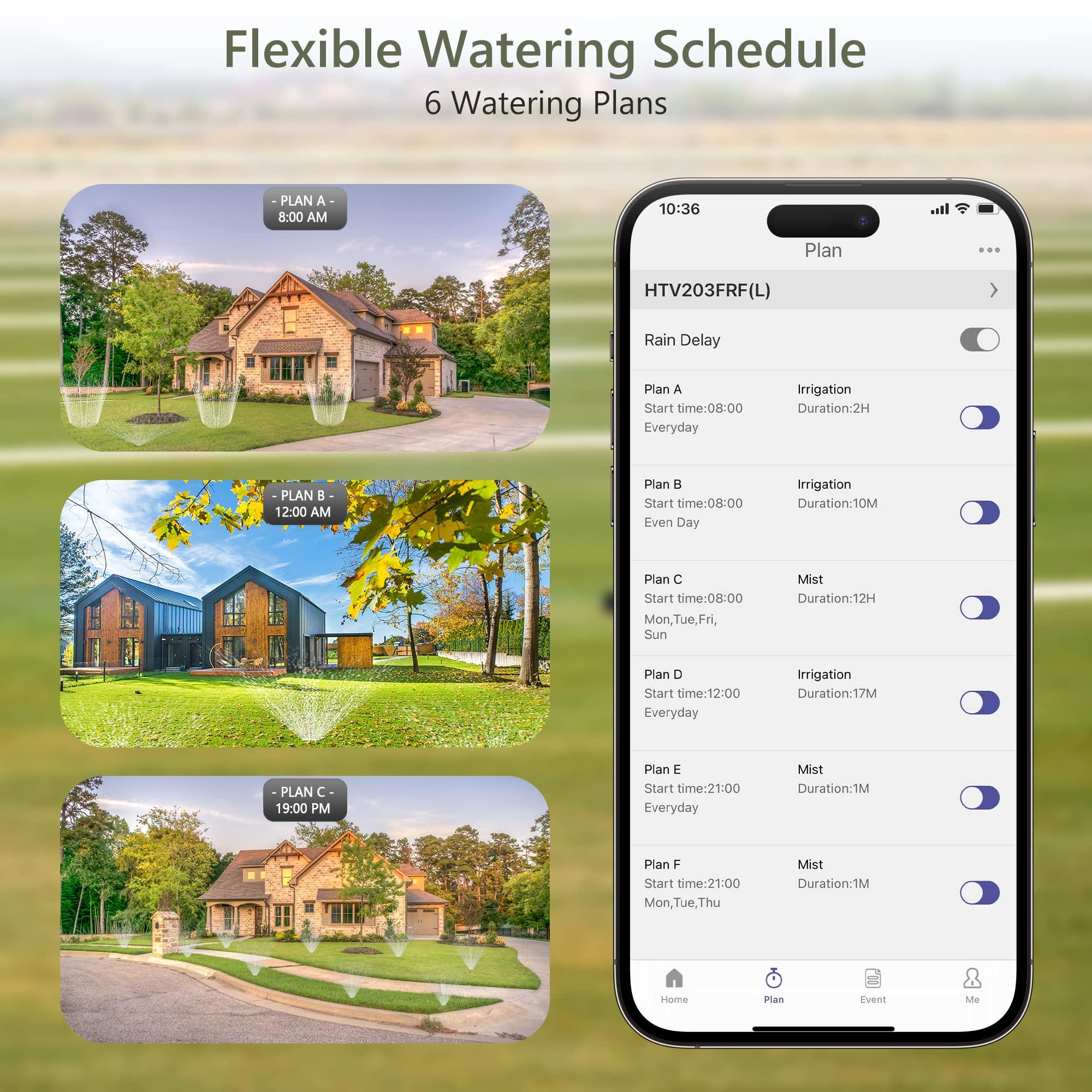 Diivoo WiFi таймер воды 1/2/3 зоны — фото 9
