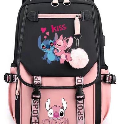 Stitch Cartoon School Backpack