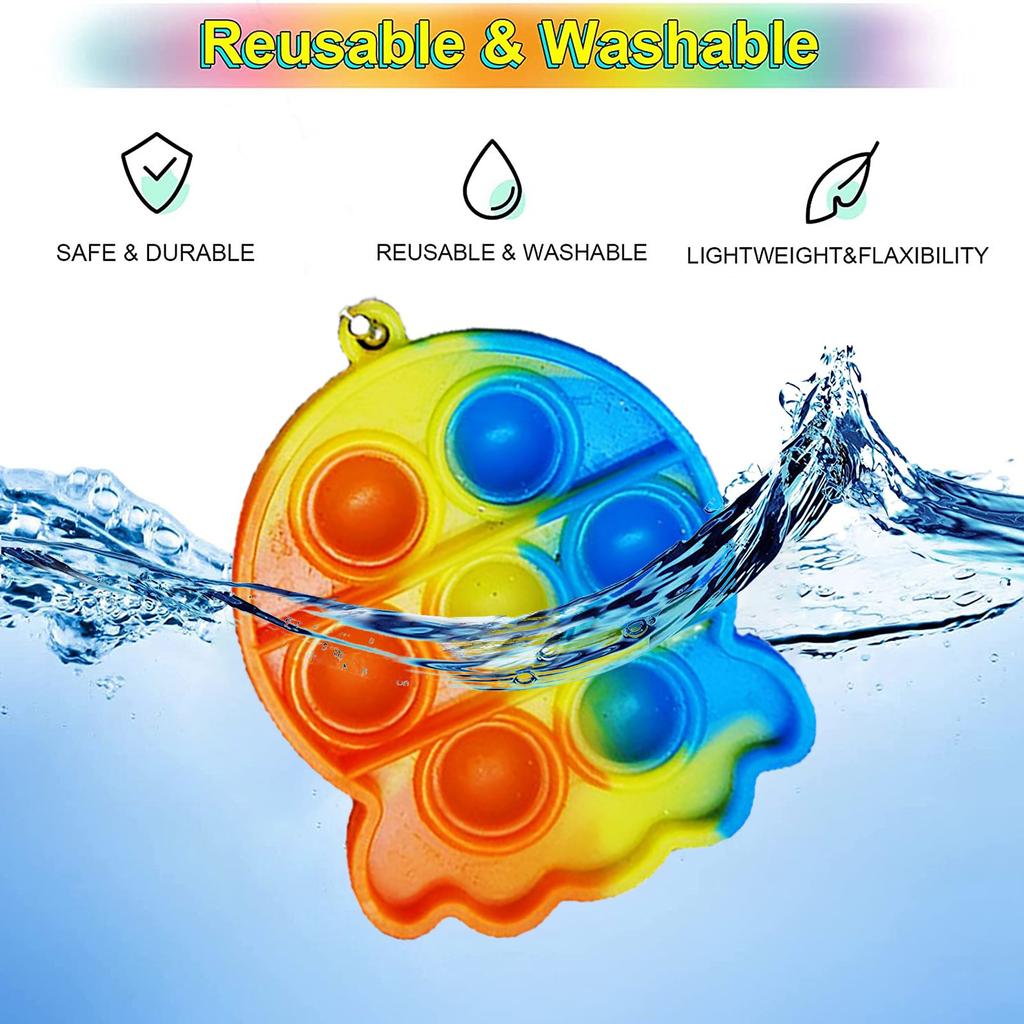 Stresslindrende leke Autistiske barn Voksen Ferieleke Nøkkelring