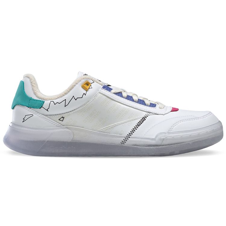 Jurassic Park X Reebok Club C Legacy Mr. DNA Unisex Sneakers White Footwear-White Classic-White GY0856