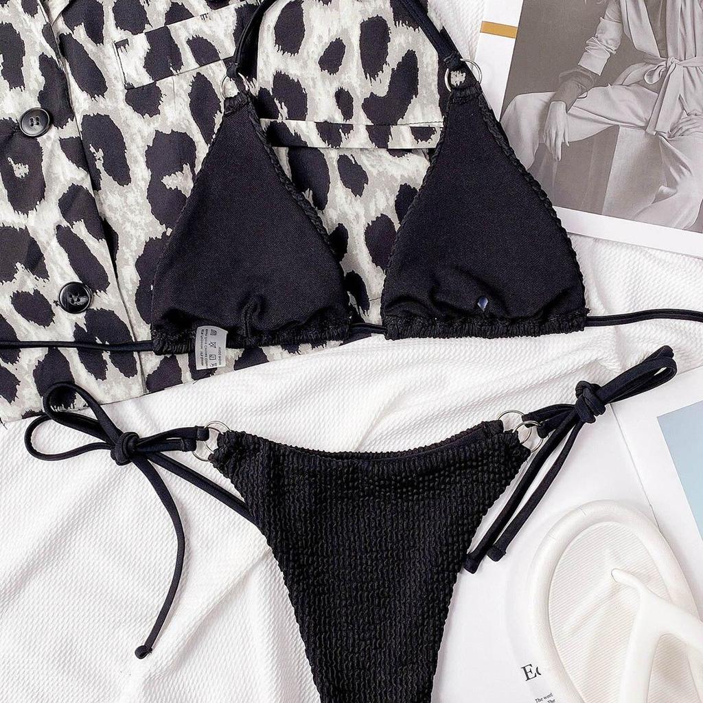 Maillot de bain femme Sexy Bikini Micro Bikini ensemble noir femmes maillots de bain maillot de bain maillots de bain Biquini