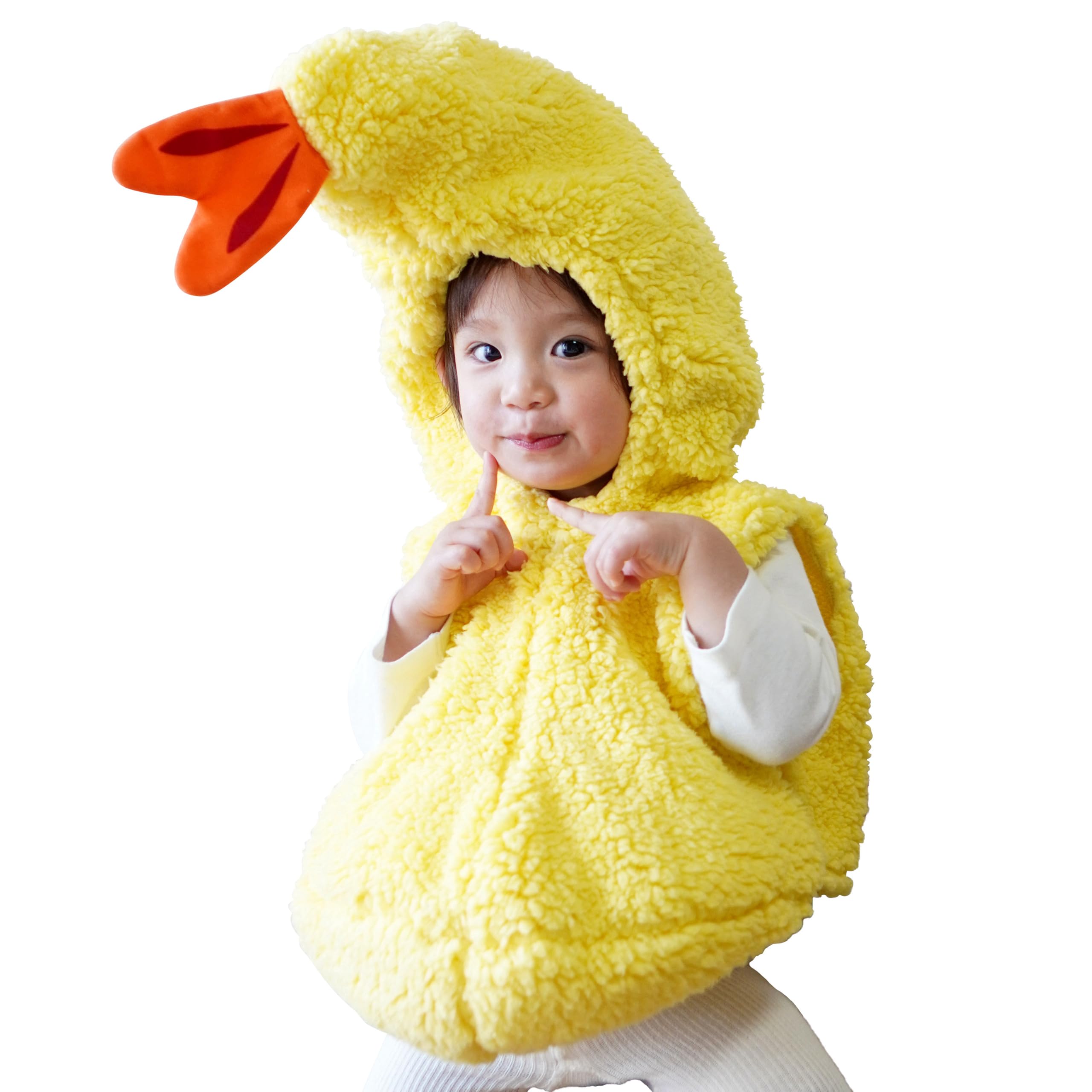 

Clearstone Marshmallow Baby Cosplay Halloween Marshmallow Shrimp Tempura Baby 80cm Yellow