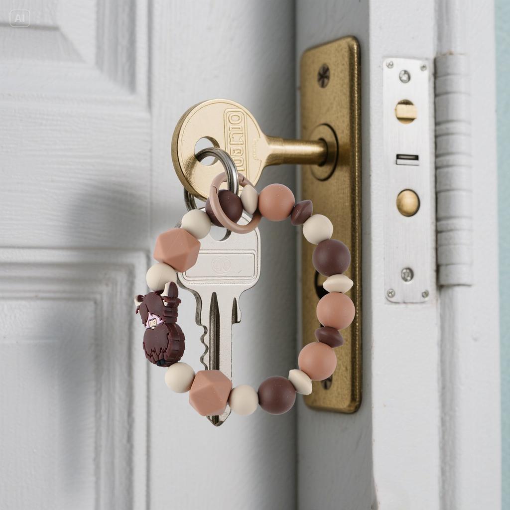 60 Pcs/Bag, Silicone Bead Set For DIY Handmade Creation, Applied To Jewelry, Clothing, Backpacks, Keychains, Etc