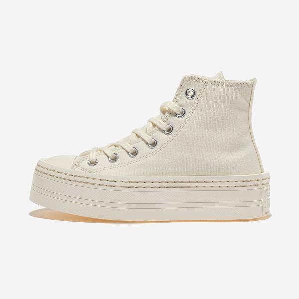 

Converse Chuck Taylor All-Star Modern Lift Platform Canvas Egret High A06140C Женские туфли