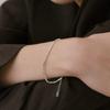 NORMALLEE [Silber 925] Glitzer Kiesel Armband