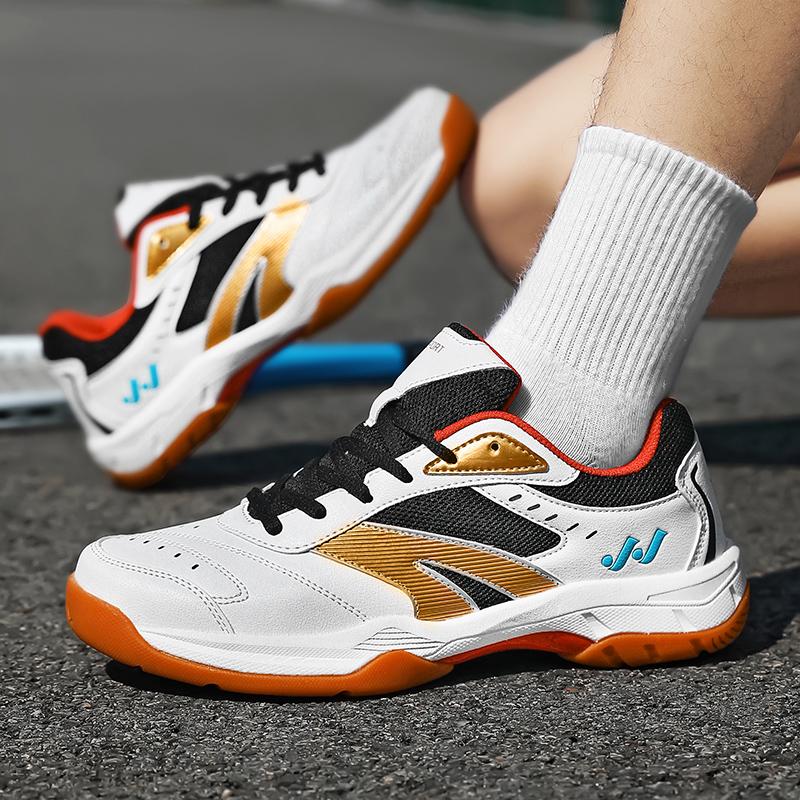 New Volleyball Shoes for Men and Women, Outdoor Fitness Badminton Shoes, Men's Training Table Tennis Shoes Size 36-45