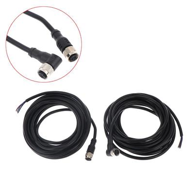 Reliable 4 Pin Aviation Plug Lead 2M 5M Female Bend or Straight Head for Workshop Wiring and Maintenance