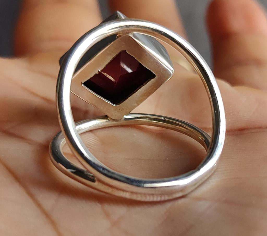 Ruby Ring, Handmade Jewelry, 925 Solid Sterling Silver, Gemstone Ring, Birthstone Women Ring, Gift for Her, Promise Ring