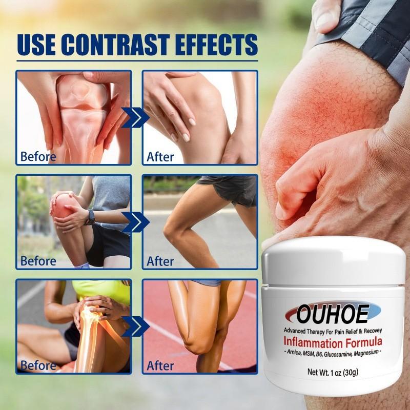 Ouhoe Joint Relief Cream Soothing Formula For Knees Back Shoulders And Neck Pain 30g