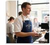 Cotton Canvas Waterproof Apron for Men & Women - Ideal for Commercial Kitchens