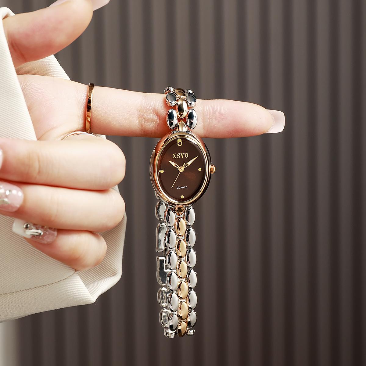 

New hot selling light luxury vintage niche bracelet watch, high-end and minimalist women s watch, quartz watch разноцветный