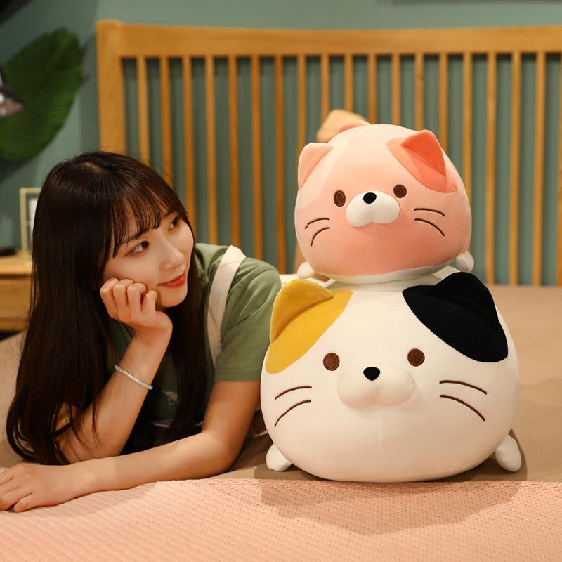 Tuanzi Cat Plush Toy Doll Cute Pangzi Fat Home Cat Big Pillow Bed Hugging Cloth Doll