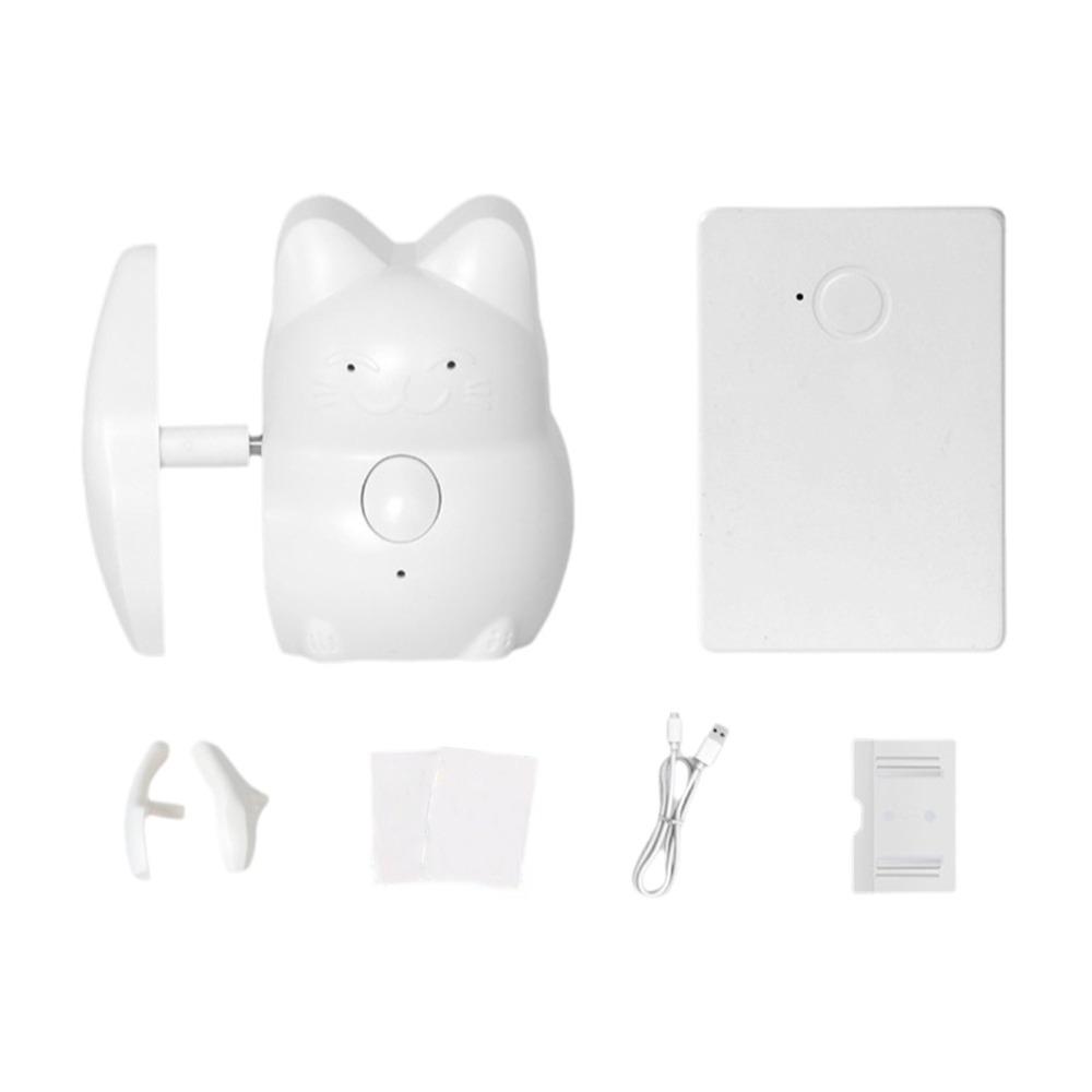 Adhesive Type Automatic Button Pusher Wireless Control Remote Control Light Switch Wall Switch 1Set