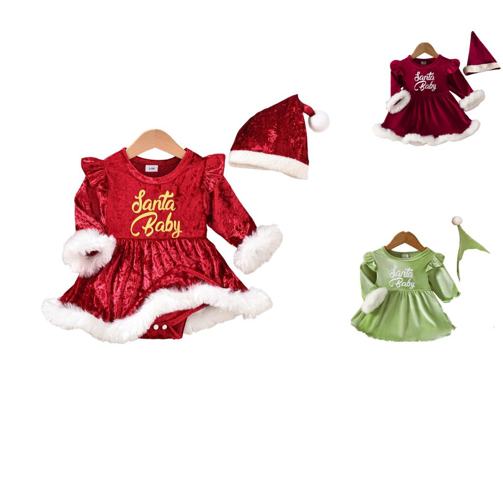 Christmas Party Romper Dress Costume
