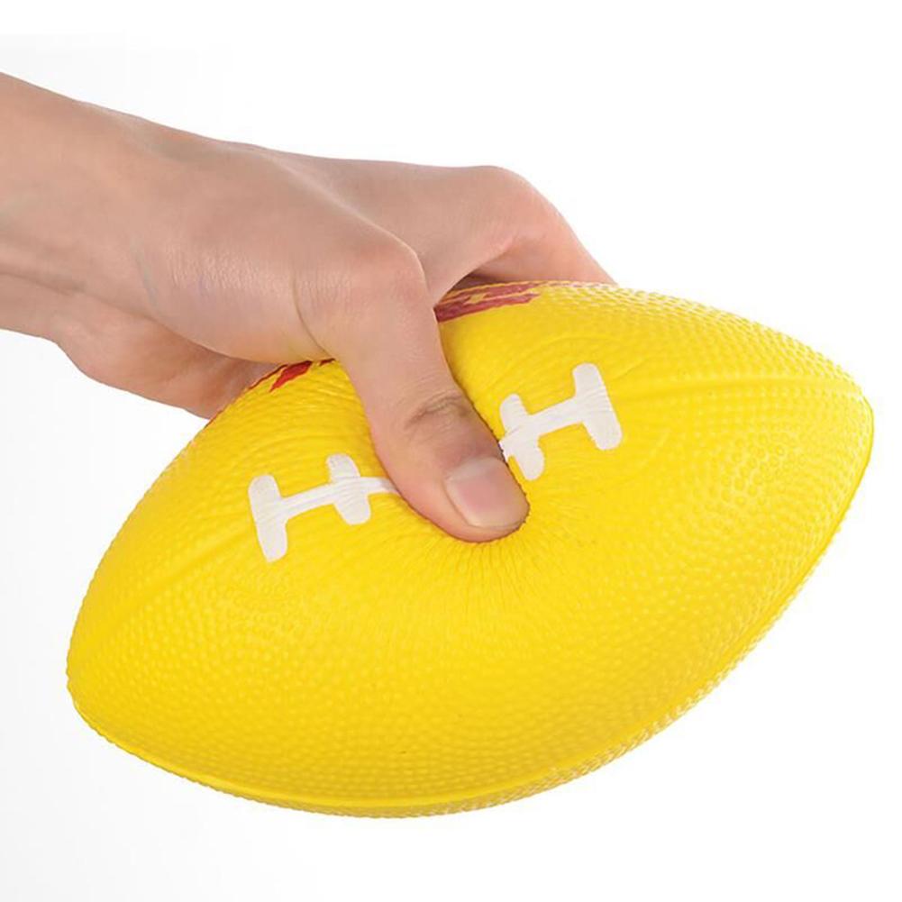 Mini Soft Standard PU Foam American Football Soccer Rugby Squeeze Ball Kids Adults Birthday Christmas Gift Football