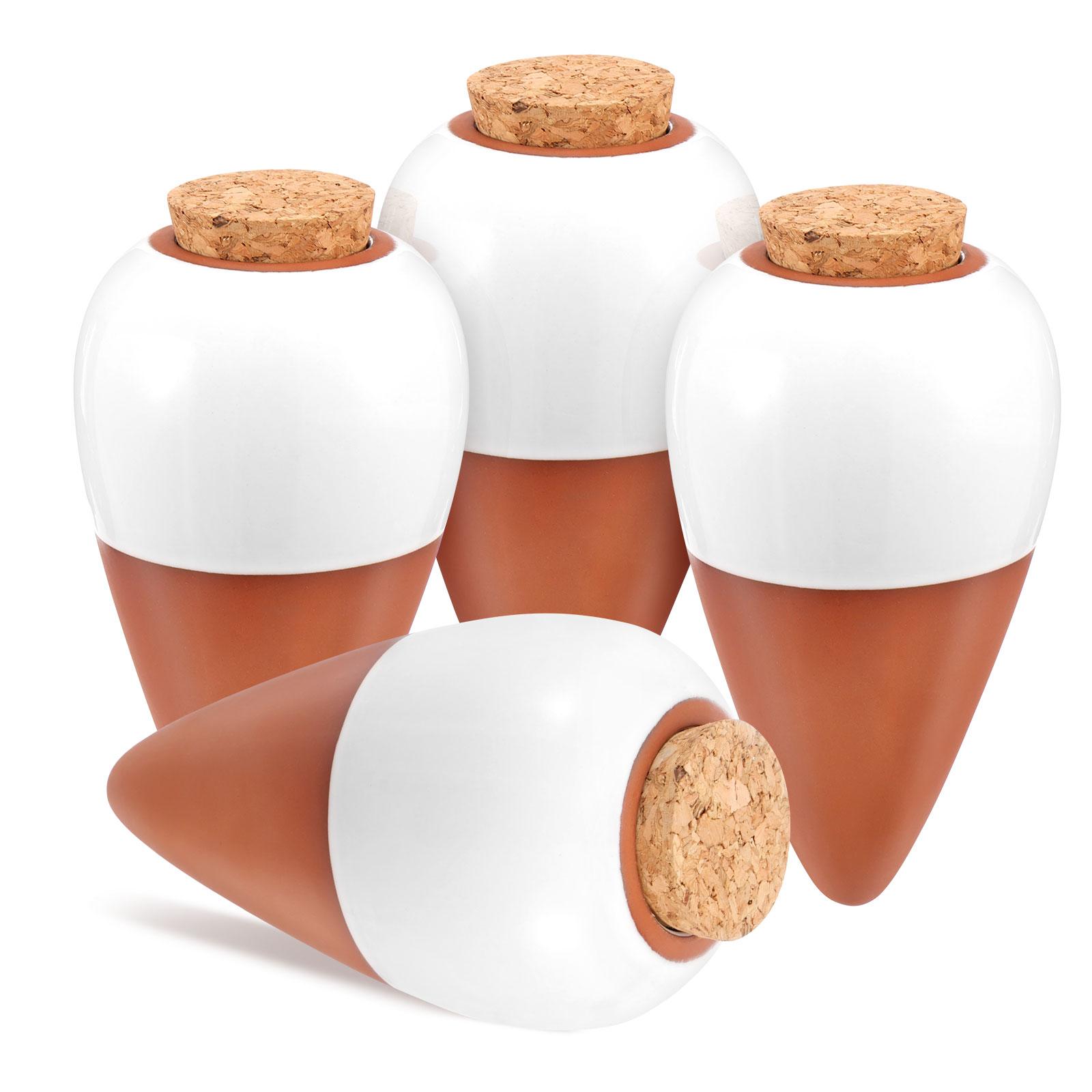 

4 Pcs Plant Self Watering Globe with 320ml Capacity Slow Release Self Watering Planter Insert Keeps Soil Moist for Indoor and