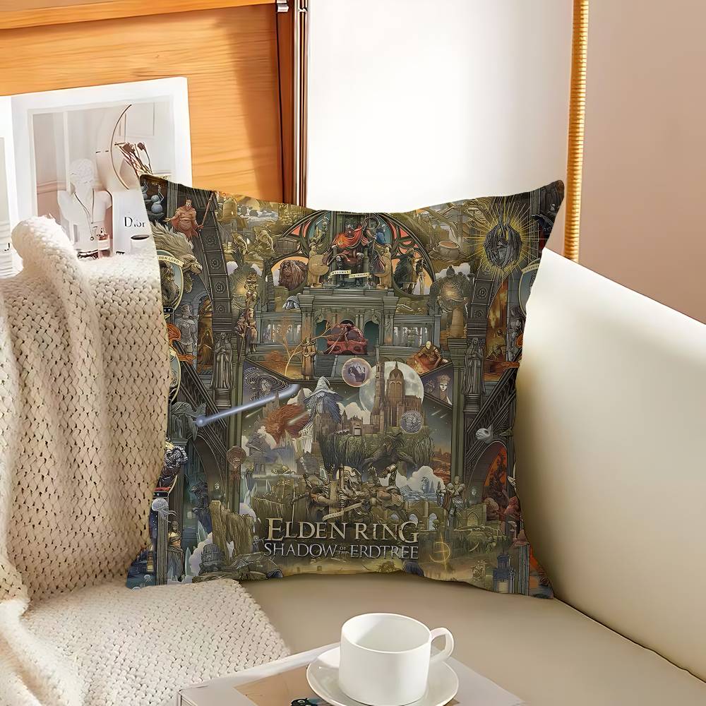 ELDEN RING Movie Pillow Cover for Bedroom Room and Living Room Sofa Decorative Cushion Cover