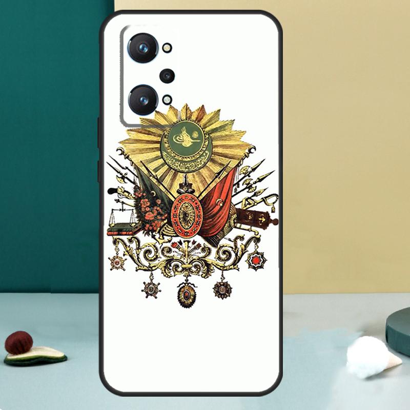 Ottoman Empire Coat Of Arms For Realme 14 13 Pro Plus 10 11 12 GT 5 6 6T GT7 Pro C61 C55 C53 C51 C21Y C25S C75 C67 Case