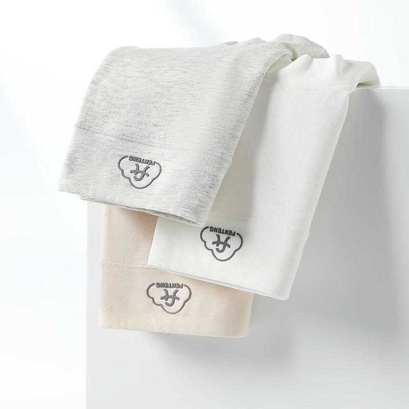 Fenteng Women's High-Waist Antibacterial Cloud Cotton Underwear (3-Pack)