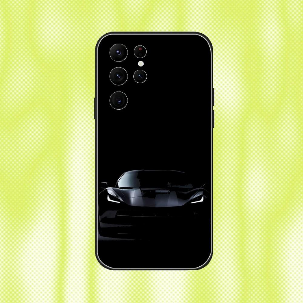 C-CorvetteS C8 C6 Cars Phone Case For Samsung S 25,24,23,22,30,21,10,9,Ultra,Plus,Lite,FE,4,5G Black Soft Case
