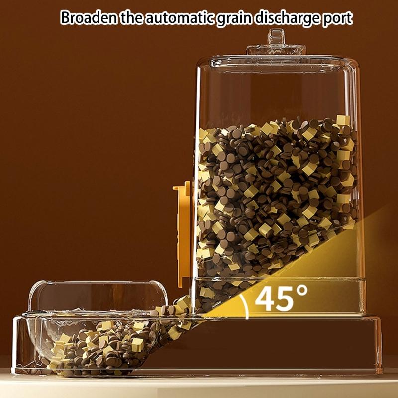 Smarted Pet Feeders With Timers And Portion Control Integrated Food Water Dish Anti Spill Safe Materials