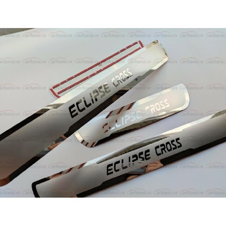 For Mitsubishi Eclipse Cross Accessories Door Sill Cover Protection Car Sticker