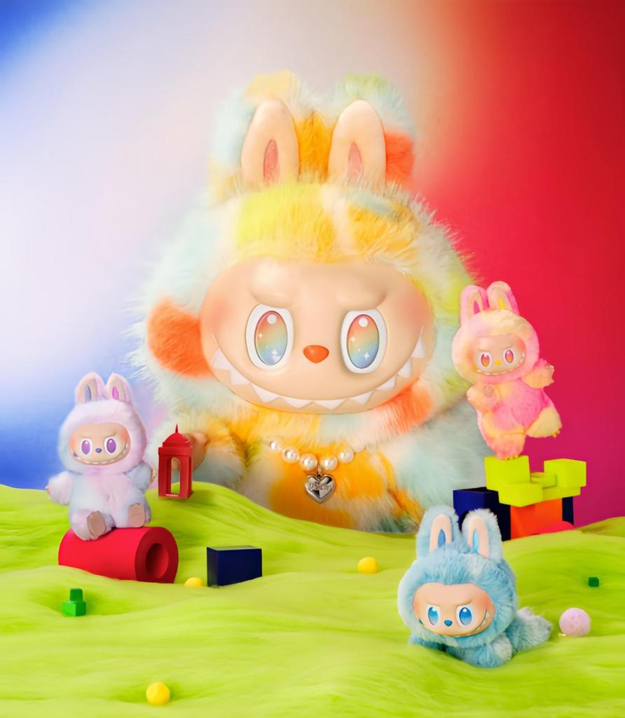 POP MART Labubu THE MONSTERS „Rock the Universe“ Weichvinyl-Plüschfigur