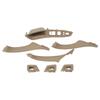 Linke Fahrerseitentürgriff F10 F18 Armlehnen-Set Fahrzeuginnenraum Ersatz Fortgeschrittene ABS PC-Materialien OEM-Nummer 51417225873