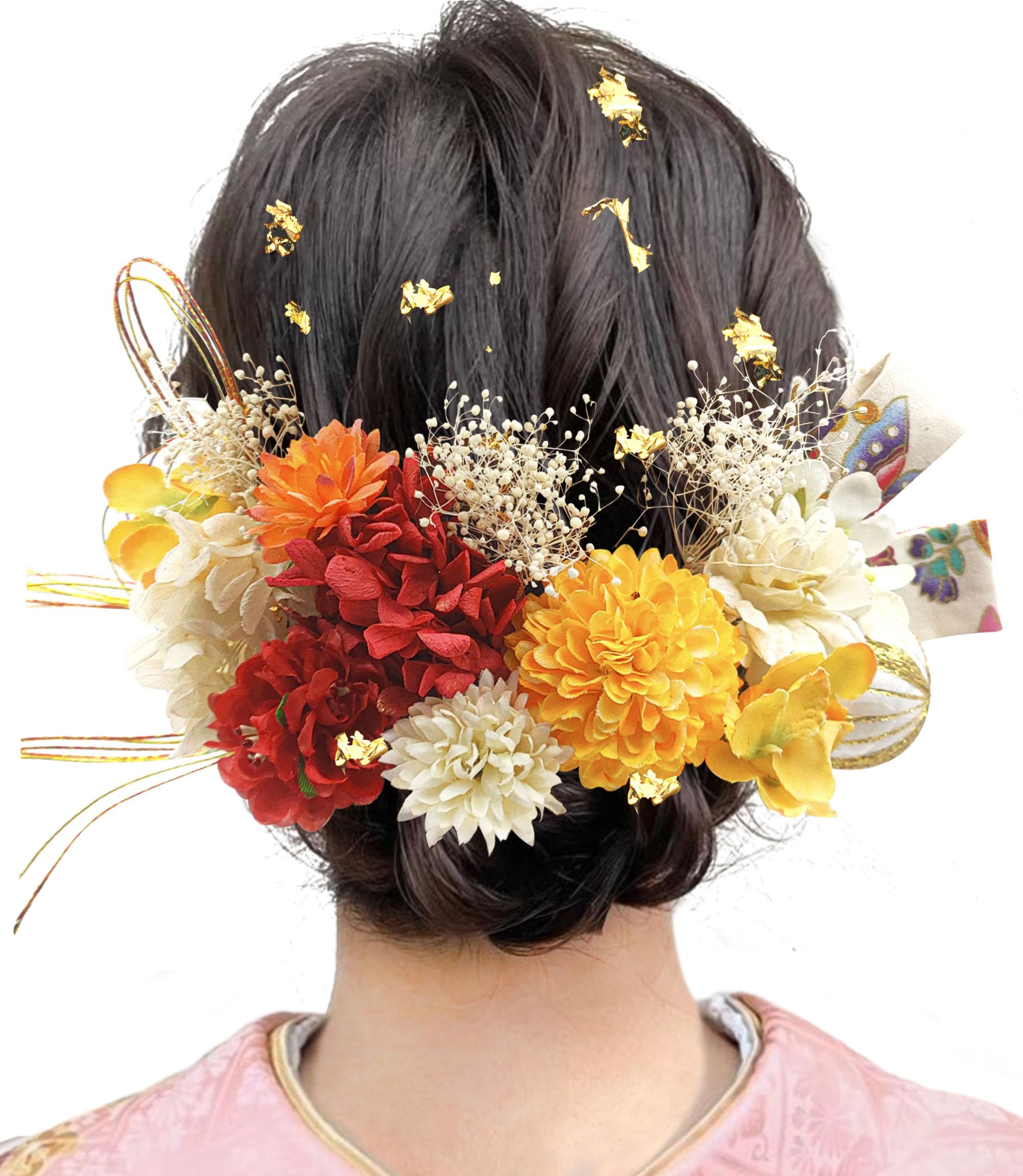 

JZOON Украшение для волос Цвета для и Японский Идеально для и Особенности Золотой Сушеный Консервированный и Красный [4 в наличии] Церемонии совершеннолетия, Выпускные,