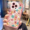Attractive Flowers Cover Clear Phone Case For iPhone Apple 17 AIR 16E 16 15 14 12 13 11 Pro Max Plus XR TPU DIY Shell Case Funda