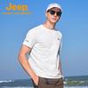 Jeep Men's Outdoor Round Neck Short Sleeve T-Shirt