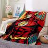 1pc Flash superhero Blanket Lightweight Flannel Throw For Sofa, Bed, Travel, Livingroom, Office, Couch, Chair, And Bed