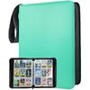Nine Multi Color Grids Card Binder Holder Collection Book Loose Leaf Collectors