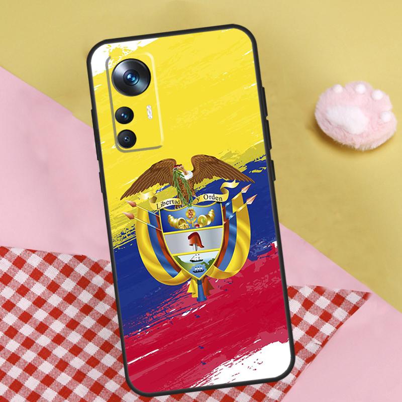 Colombia Flag Case For Xiaomi 15 Ultra 13 14 11T 12T 13T 14T Pro Cover For POCO X7 Pro X3 X5 X6 F5 F6 F7