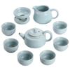 Su's Ru Kiln Ceramic Kung Fu Tea Set (10-Piece)