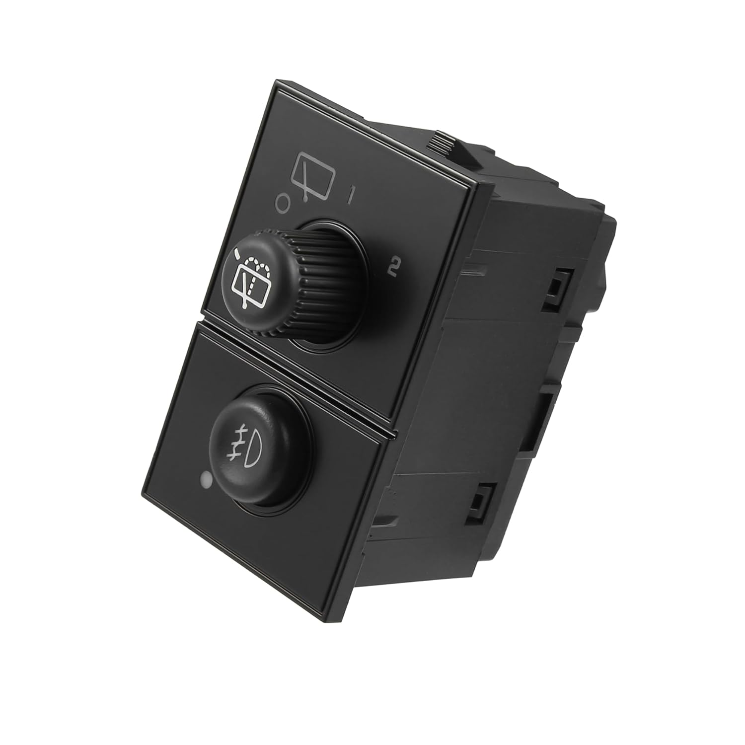 Motoforti Fog Light Rear Wiper Control Switch, for GMC Yukon XL, Plastic Metal, Black,