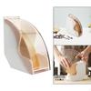 Coffee Filter Holder Multifunctional Cone Filters Napkins Dispenser Shelf Container for 100
