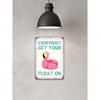 Metal Wall Art, Pink Flamingo Pool Poster, Vintage Retro Tin Sign