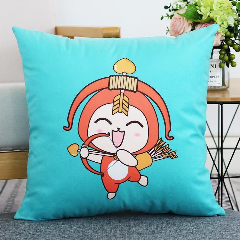 Twelve Constellations Pillowcase Dormitory Decoration Office Living Room Sofa Home Pillowcase