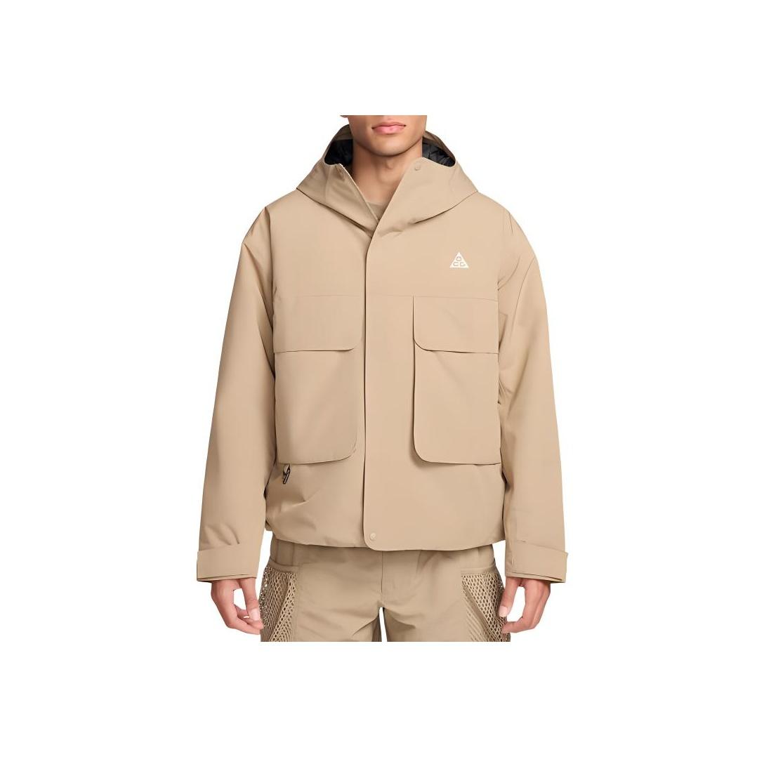 

Мужская куртка Nike ACG PrimaLoft Skull Peak Ветрозащитная Теплая Свободного кроя с длинным рукавом Куртки Хаки FV8681-247 L