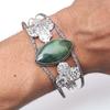 Vassolite Gemstone Handmade Silver Jewelry Cuff Bracelets 7''Adjustable
