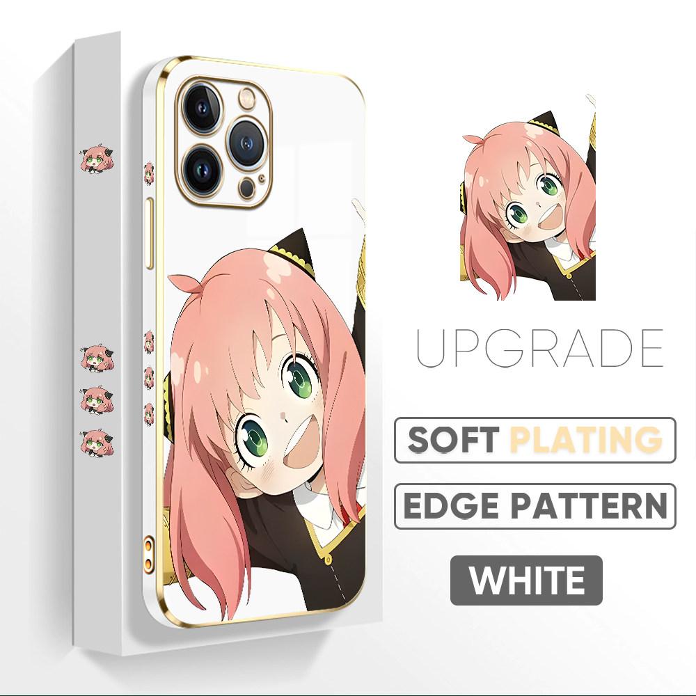 For iPhone 16 15 Max Samsung S24 S23 Plus A15 A35 A53 A73 Xiaomi 11T 12T 13T Redmi 13C Soft TPU Full Lens Protect Lovely Girl Phone Case