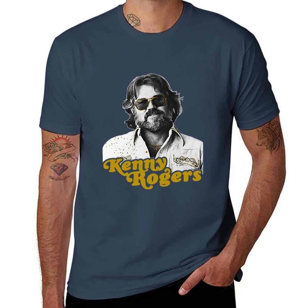 Kenny Rogers Tshirt T Shirts For Unisex Slim Fit Unisex T Shirt Cotton Tshirt