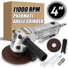 4-Inch 11000 RPM Pneumatic Angle Grinder Electric Grinder Polishing Machine for Cutting Metal Hand Polishing