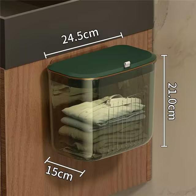 

Корзина для грязного белья без пробивки, легкая роскошь. Корзина для грязного белья для хранения и смены белья Корзина для хранения белья темно-серого