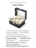 High-End Mechanical Watch Display & Storage Box - Large Capacity Wristwatch Organizer