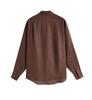 Women's 2025 Fall/Winter Long Sleeve Linen Shirt - Elegant Commuter Layering Top