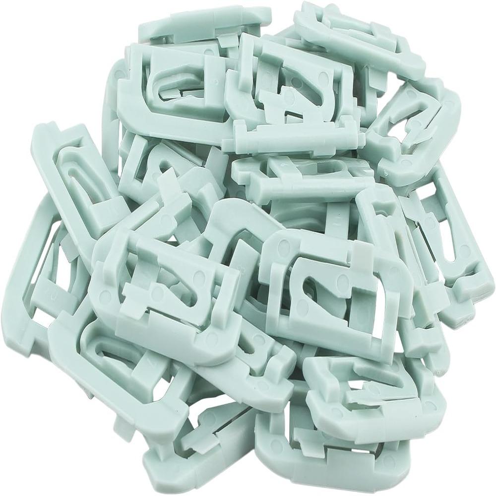 40Pcs Nylon Windshield Blue Clip Car Assessories Parts Clip Replacement  For Car