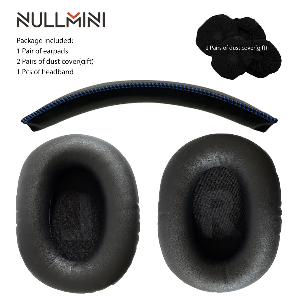Cuscinetti Auricolari di Ricambio NullMini per Cuffie HyperX Cloud Silver, Cloud II, Cloud Alpha, Alpha PRO, Alpha S Fascia